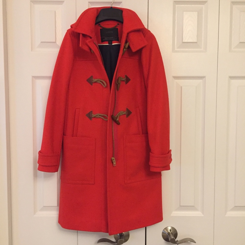JCrew Women’s Petite Wool Melton Toggle Coat 00p
